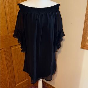 Black Off-Shoulder Dress